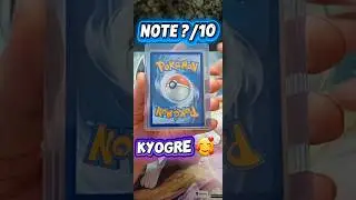 Notes moi ce KYOGRE sur 10 ? 🥰 #pokemon #pokemoncards #tymatpokemon