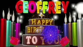 Geoffrey Happy Birthday Song | Happy Birthday To You #geoffrey#happy#birthday#toyou#love#song