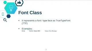 Font Class - Introduction