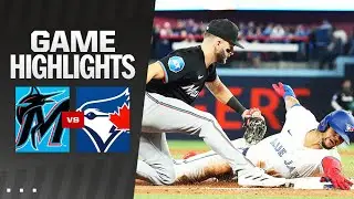 Marlins vs. Blue Jays Game Highlights (9/27/24) | MLB Highlights
