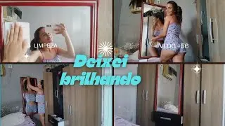 Limpeza de hoje, acordei disposta deixei o espelho muito limpo
