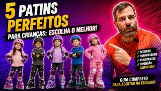 5 Patins Perfeitos para Crian&ccedil;as: Escolha o Melhor!