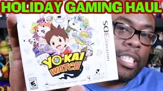 YO-KAI WATCH! Holiday Gaming Haul : Black Nerd