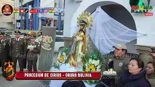 PROCESION DE CIRIOS ORURO BOLIVIA