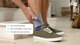Ankle pain got you down? Breathable Ankle Support: Bauerfeind MalleoTrain