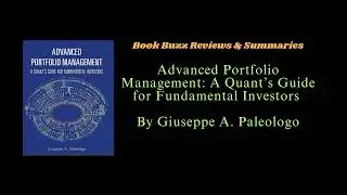 Advanced Portfolio Management by Giuseppe A. Paleologo #books #business #Economics #finance