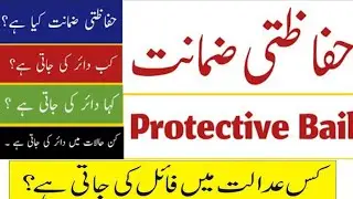 What is Protective Bail I حفاظتی ضمانت I Transit Bail I Purpose I Procedure under CrPC I Sec 498
