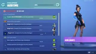 Fortnite NEW OVERTIME CHALLENGES | FREE SKIN STYLES | Season 9