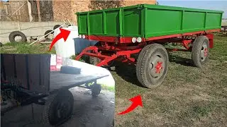 Remont przyczepy rolniczej Autosan d44 3,5t