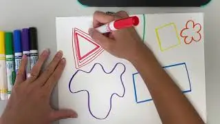 Organic & Geometric Shapes Art Activity