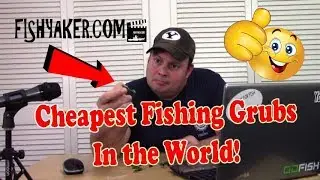 Cheapest Grub Fishing Lures in the World! - Fishing Tackle Tips
