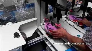 EVA SLIPPER WITH UPPER EDGE TRIMMING MACHINE