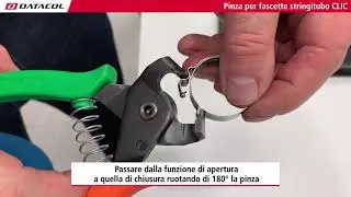 Pinza per fascette stringitubo CLIC (K625143)