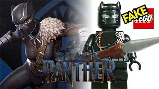 Fake Lego Female Black Panther Shuri Princess of Wakanda Custom Minifigure by XINH XH806