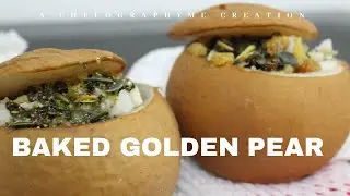 BAKED GOLDEN PEAR
