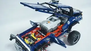 LEGO Technic 41999 4x4 Crawler with NXTCAM (EV3 Driverless Car) 무인자동차 by 뿡대디
