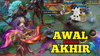 EPIC COMEBACK MOBILE LEGENDS || ALPHA EPIC SKIN x HANABI BUILD TERSAKIT || MLBB #part6