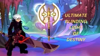 AQW Getting Ultimate Blinding Light of destiny in 2024