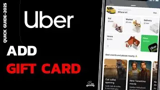 Как добавить подарочную карту Uber на Android и iOS | Пошаговое руководство