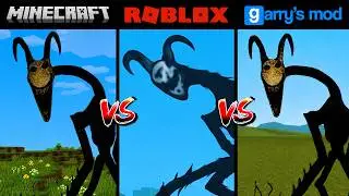 The Tormentor in Minecraft vs Roblox vs Garry's Mod - Which One Is Better?