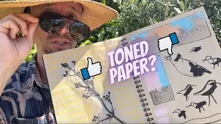 Nature Journaling with Toned Paper?