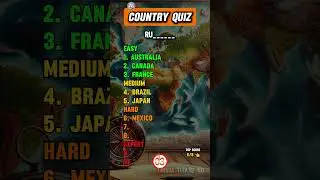 Can You Name These 10 Countries from Just 2 Letters? 🌍 #countries #guessthecountry #quiz #quiztime
