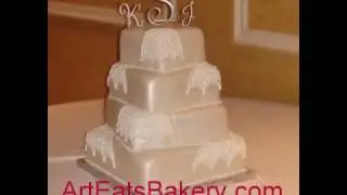 Art Eats Bakery sample of spring 2009 wedding cake images