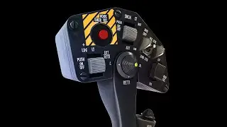 Helicopter control handle