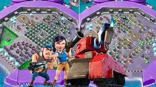 BOOM BEACH // tribal MEGA CRAB 👌🏼 stages 44 & 45 // SCORCHER/BOMBARDIER/ZOOKA & more / HOW to BEAT