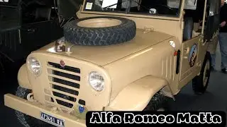 Alfa Romeo 1900M Matta &mdash; лёгкий многоцелевой полноприводный (4 &times; 4) автомобиль