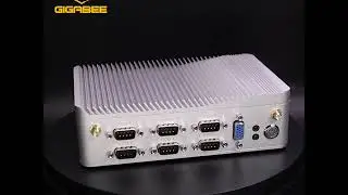 GigaBee Industrial Embedded Mini PC With J1900 Dual LAN 6 COM RS232 4G LTE Module