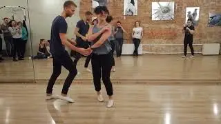 Svetlana Ray and Utz demo dancing | Dance High School | 08.02.2019