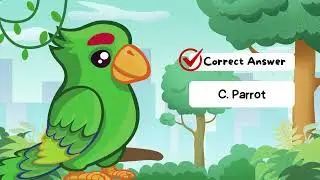 Animal Quiz for Kids | Multiple Choice Questions | #learning | #animals 