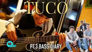 TUCO Studio Diary! BASS! at AIR RAID STUDIOS