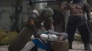 Clive save Jill from executioner FINAL FANTASY XVI