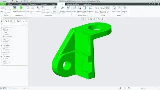 EJECTOR BRACKET modelling in CREO