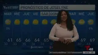 Joselyne Ortega - La Autoridad En El Tiempo de Telemundo 48 El Paso Montage - 12 January 2026