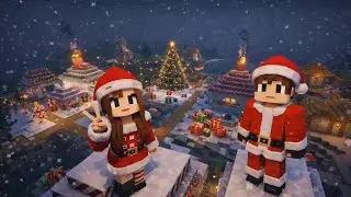 Construindo uma piramide no minecraft
