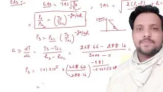 Q No. 55 GATE Aerospace 2020 II Standard Atmosphere|EAS and TAS| Vipin Kumar