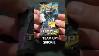 Pokemon TCG Team Up Booster Pack Opening #pokemontcg #pokemon #shortsfeed #shorts #shortsvideo