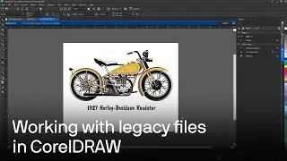How to batch convert legacy files in CorelDRAW | Tutorial