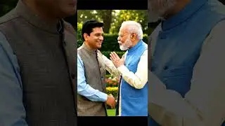 Meeting Modi Ji on His PM House #ai #2026short #modi #modiji #dreamscreenai #pmhouse  #meeting