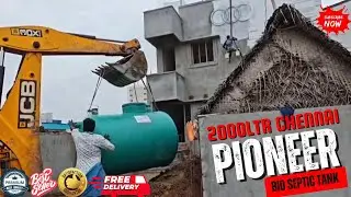 #bioseptictank என்றால் என்ன?? ஒரு முழுமையான விளக்கம்/Pioneer FRP #septictanks #chennai installation.