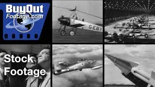 U.S. Military Aviation - First 50 Years | Stock Footage