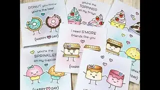 Not2Shabby DT | Lawn Fawn Sweet Friends | 3x3 Valentine Cards