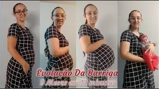 EVOLUÇÃO DA BARRIGA SEMANA A SEMANA | FLÁVIA MUNIZ