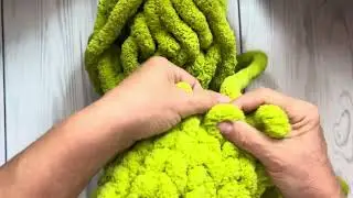 How to knit chunky stocking, grinch.