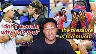 Tsitsipas&rsquo; SALTY handshake, Coco&rsquo;s sad breakdown, Venus&rsquo; BIG win! US Open 2025