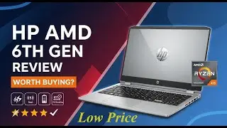 HP Laptop 6th Gen AMD Processor Review