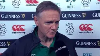 Joe Schmidt on Ireland 26-23 Australia | RT&Eacute; Sport